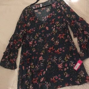 Green Long Sleeve shift dress